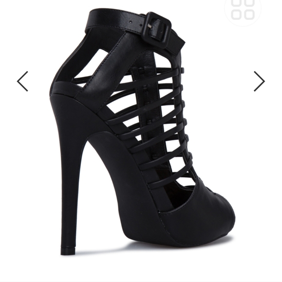 Cadance Caged Stiletto Heel - Picture 4 of 15